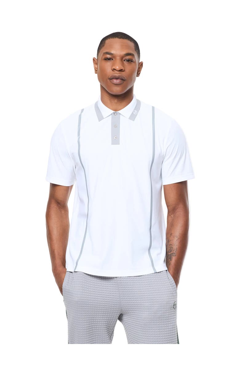 Sergio Tacchini Campo Court Polo, Main, color, Brilliant White