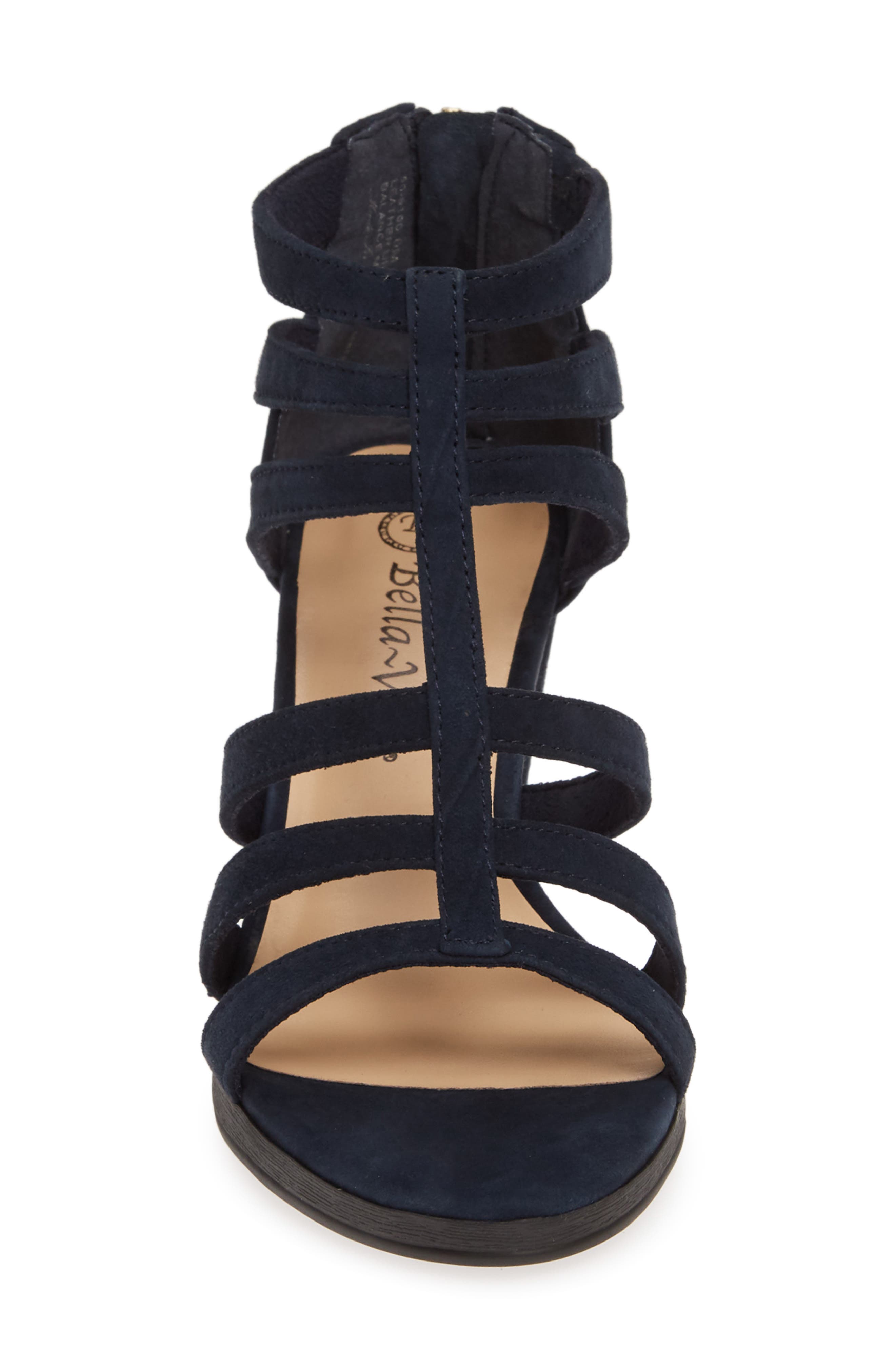Leah Sandal, Alternate, color, NAVY SUEDE