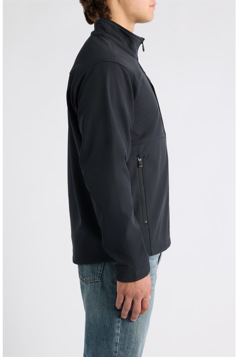 Vernon Softshell Jacket, Alternate, color, BLACK