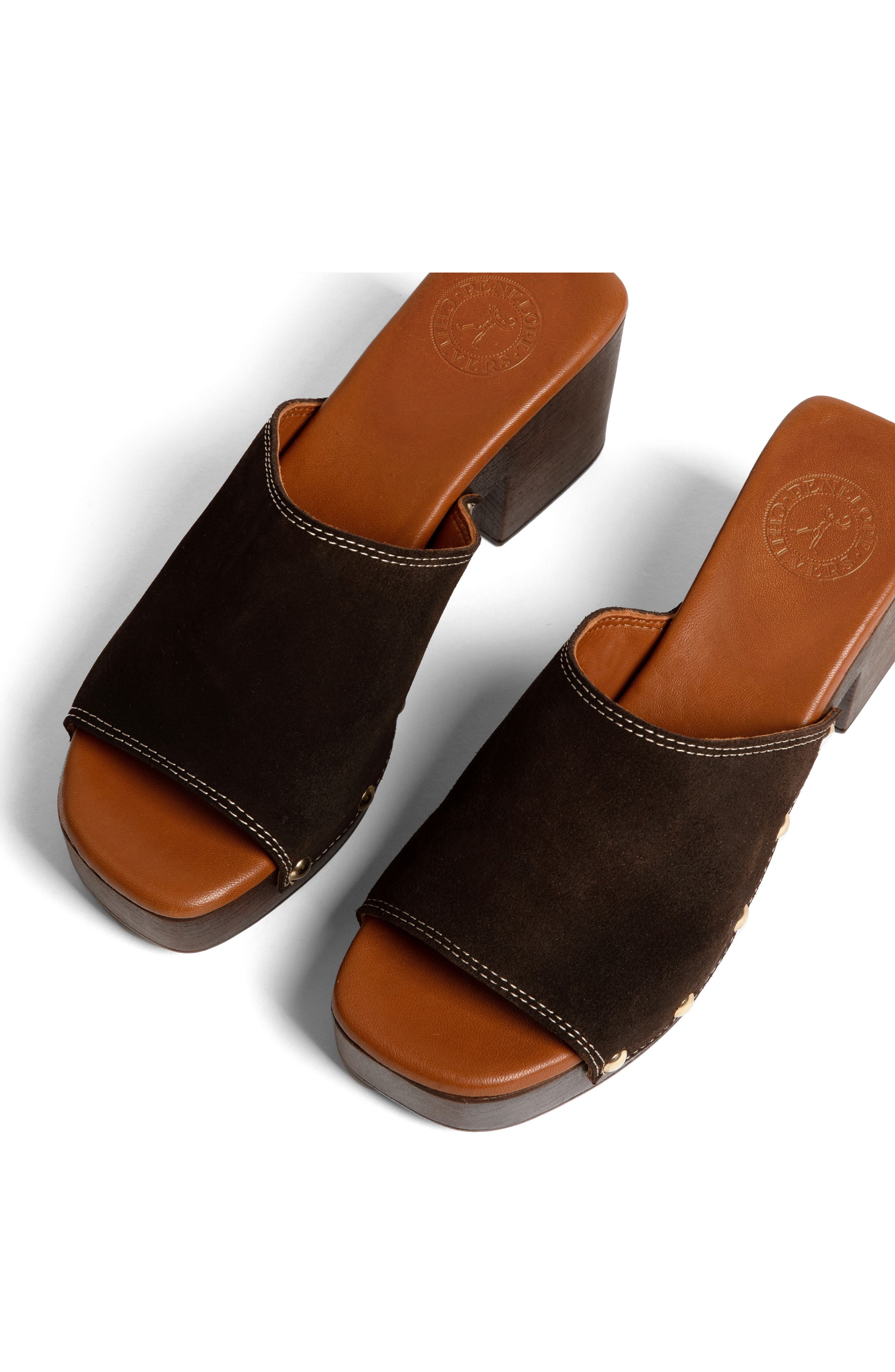 Penelope Chilvers Arusha Platform Slide Sandal, Alternate, color, 