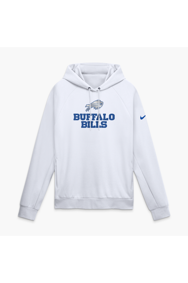 Men's Nike  White Buffalo Bills Rivalries Collection Dri-FIT Pullover Hoodie, Alternate, color, White