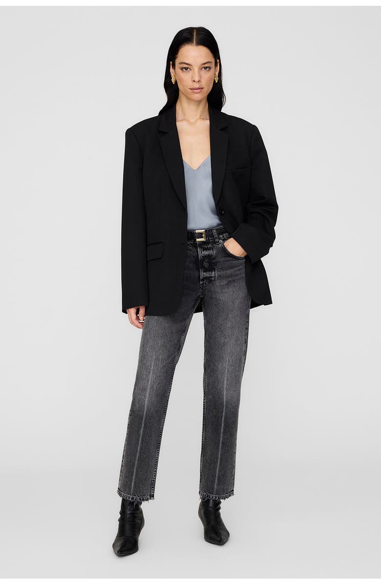 ANINE BING Ellen Top, Alternate, color, Pastel Blue