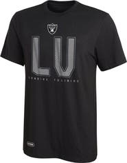 Outerstuff Men's Black Las Vegas Raiders Record Setter T-Shirt