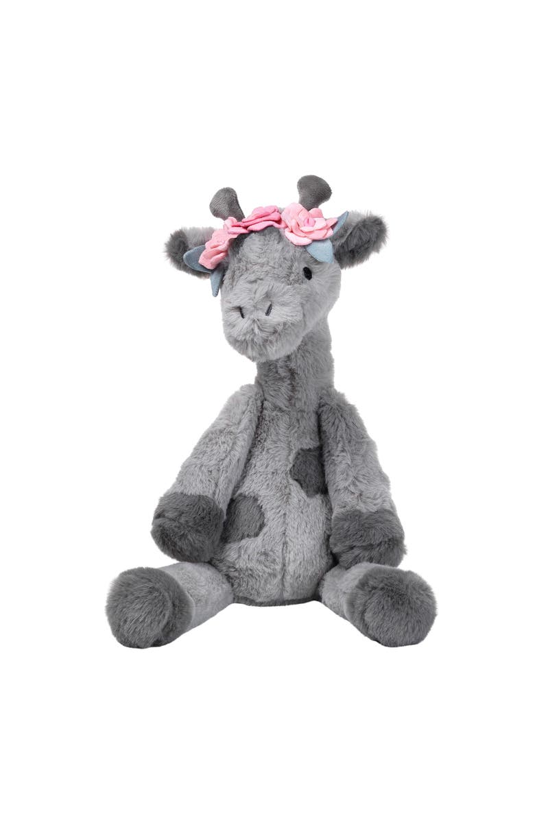 Lambs & Ivy Giraffe and a Half Plush Stuffed Animal Toy - Skylar, Main, color, Gray