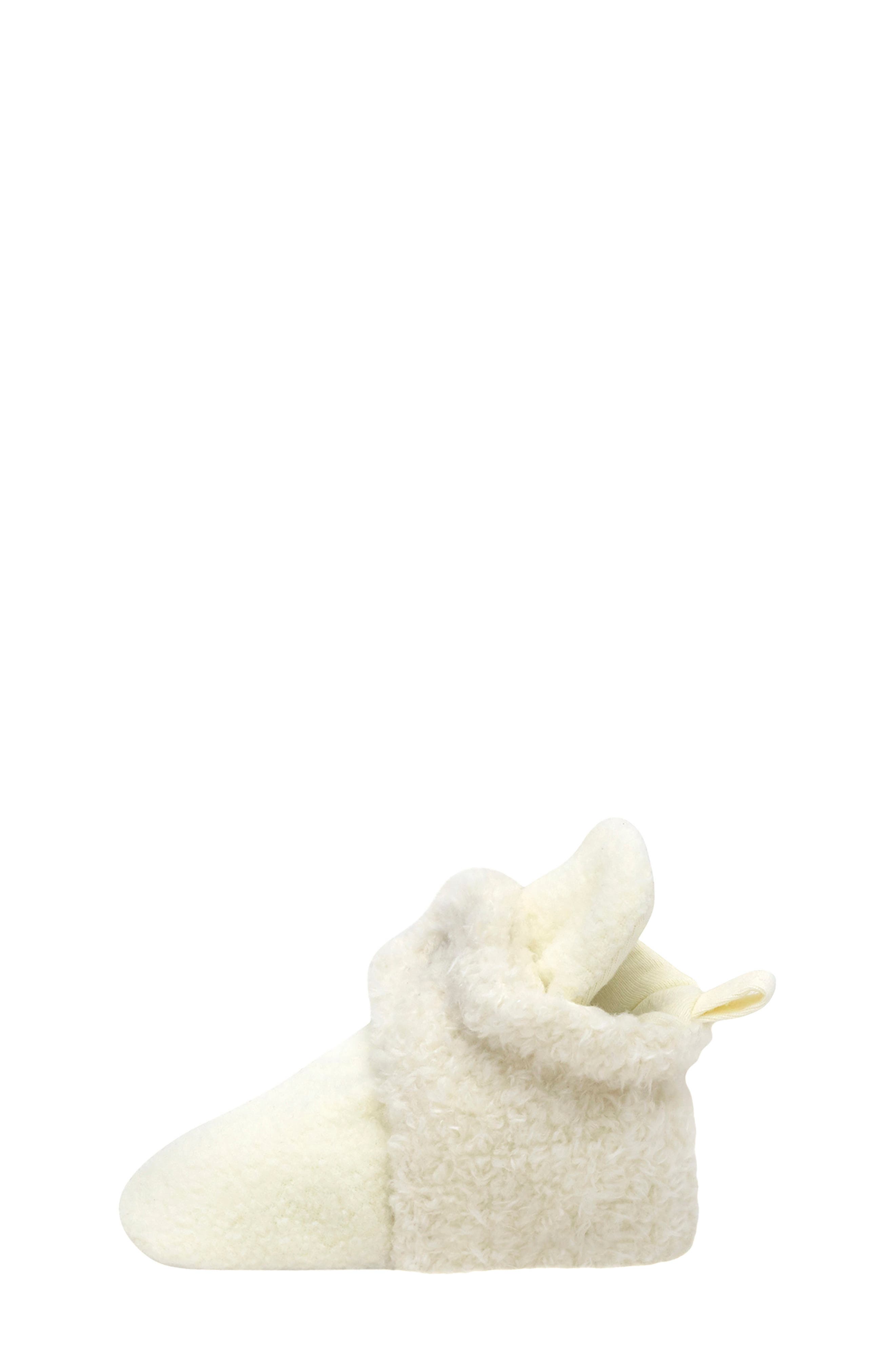 Robeez<sup>®</sup> Sullivan Faux Shearling Bootie, Alternate, color, Ivory