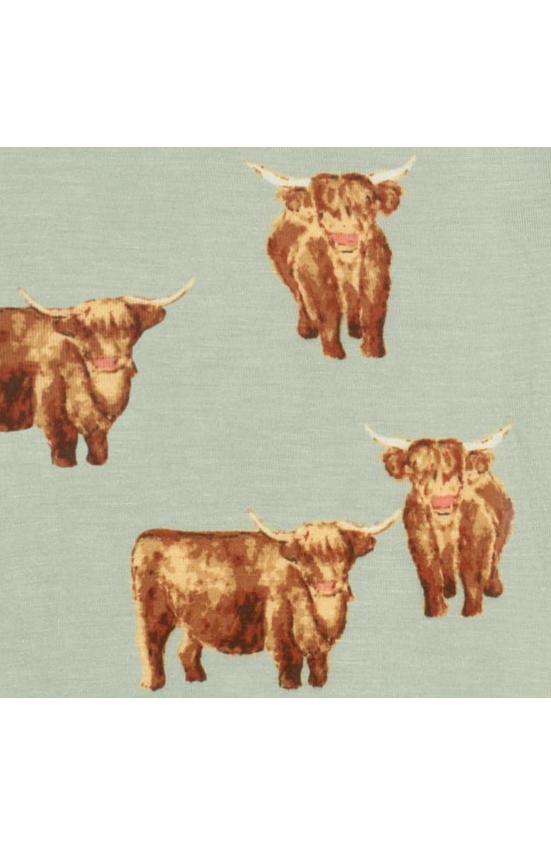 Milkbarn Swaddle, Alternate, color, Highland Cow