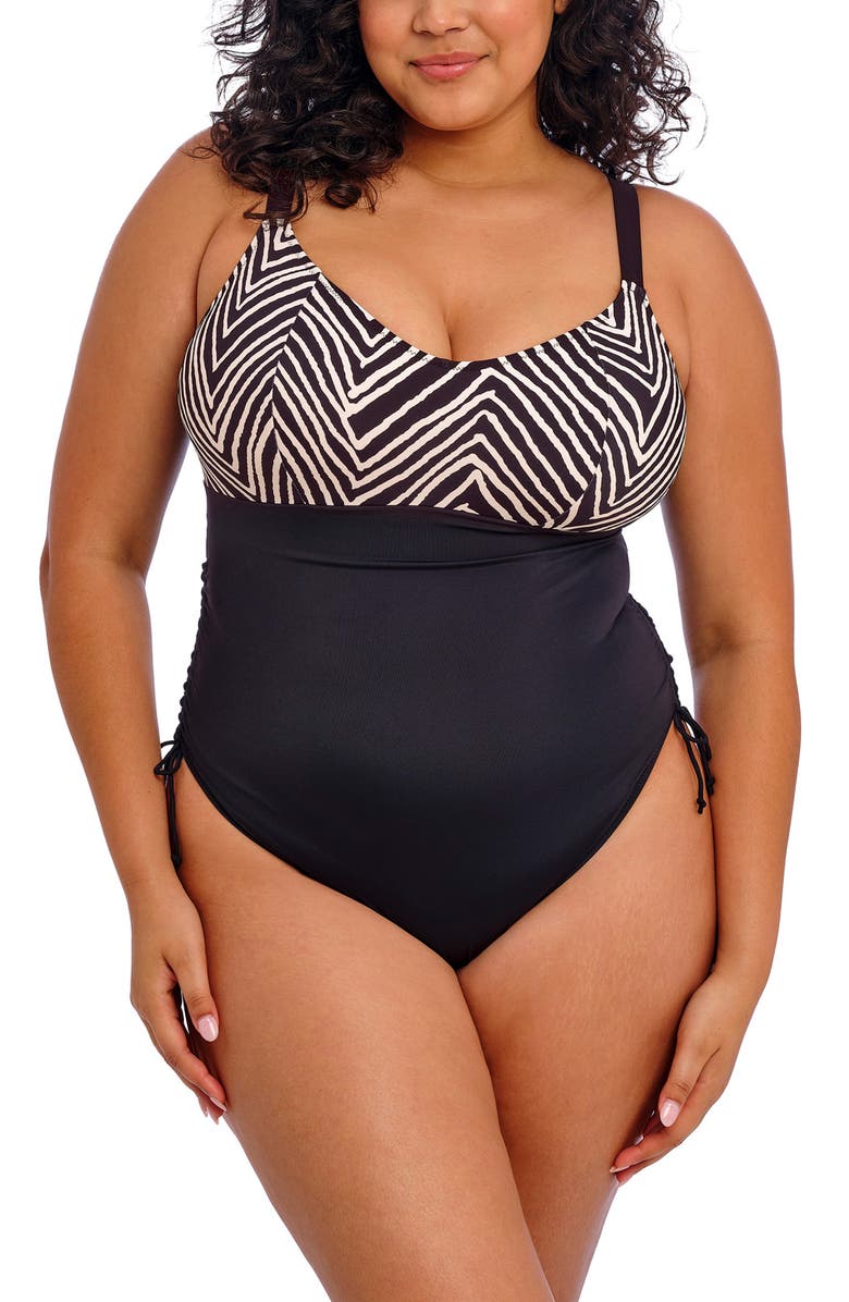 Elomi Fiji Falls One-Piece Swimsuit, Main, color, 
