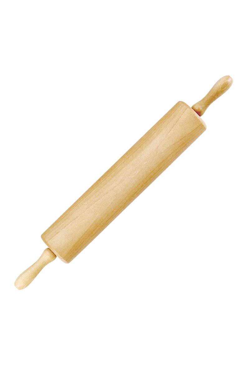 Norpro Wooden Rolling Pin, 13 Inch Hardwood Dough Roller, Main, color,
