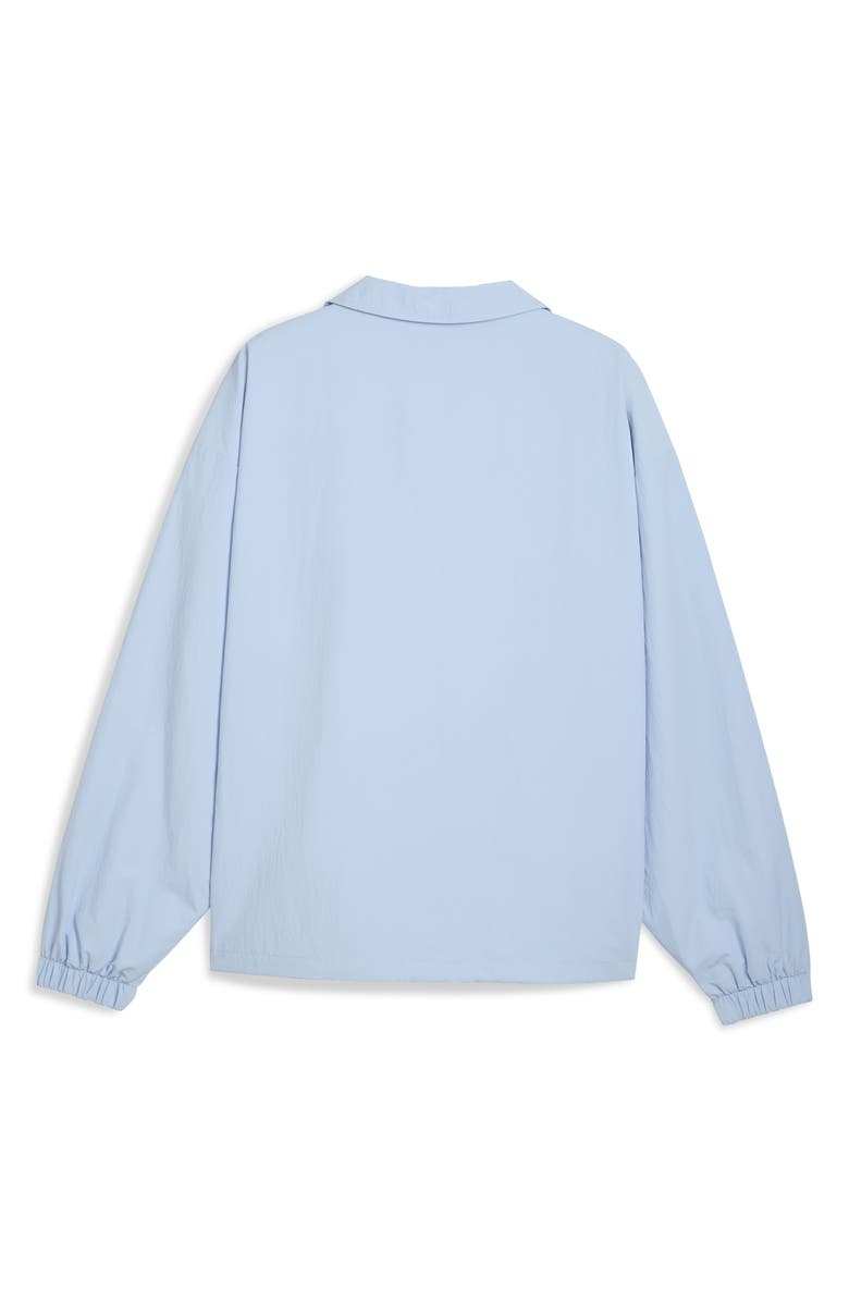 PUMA x FENTY Nylon Drill Pullover, Alternate, color, Haute Tropic