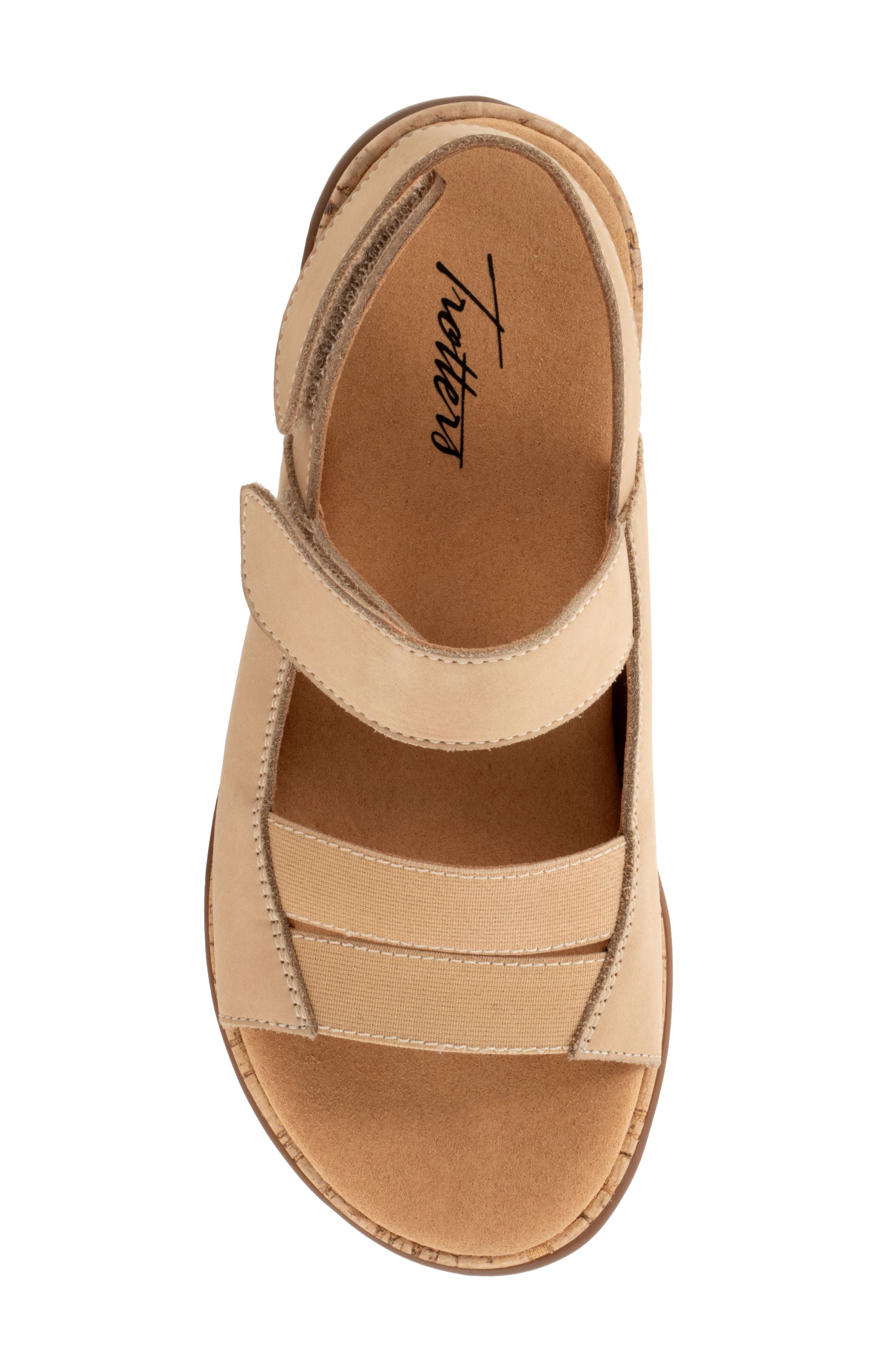 Gemini Slingback Wedge Sandal - Multiple Widths Available, Alternate, color, BEIGE NUBUCK