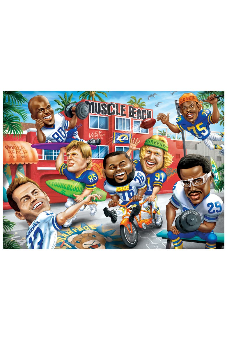 Los Angeles Rams 500 Piece Puzzle, Alternate, color, Multicolor