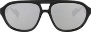 Gucci 58mm Aviator Sunglasses