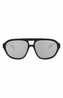 58mm Aviator Sunglasses