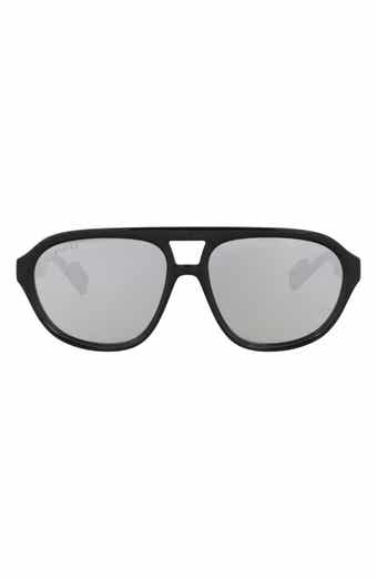 58mm Aviator Sunglasses