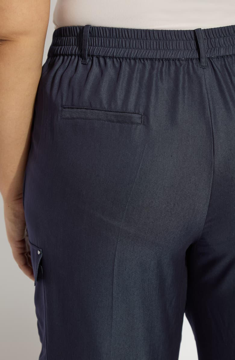 Lysse Monique Tailored Cargo Pants, Alternate, color, Solid Indigo