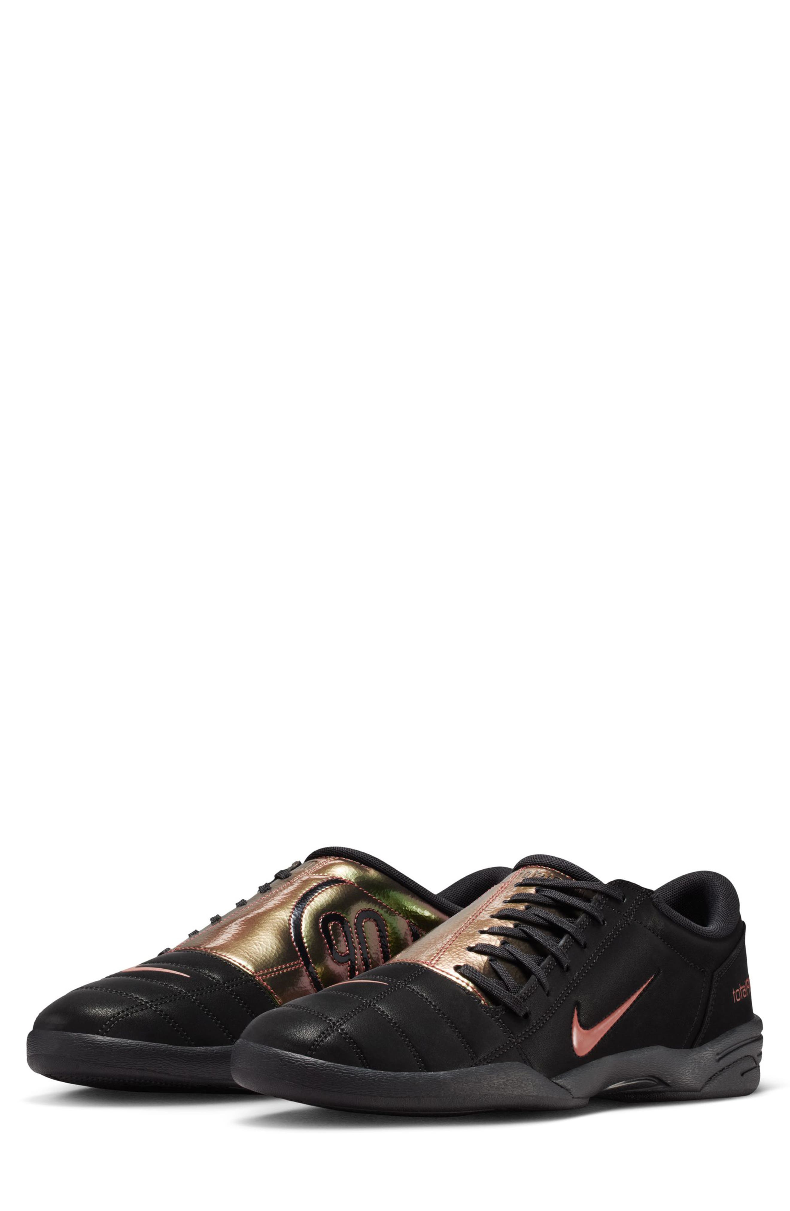 Nike Total 90 Premium Tiempo Soccer Sneaker, Main, color, Black/ Red Sepia/ Black