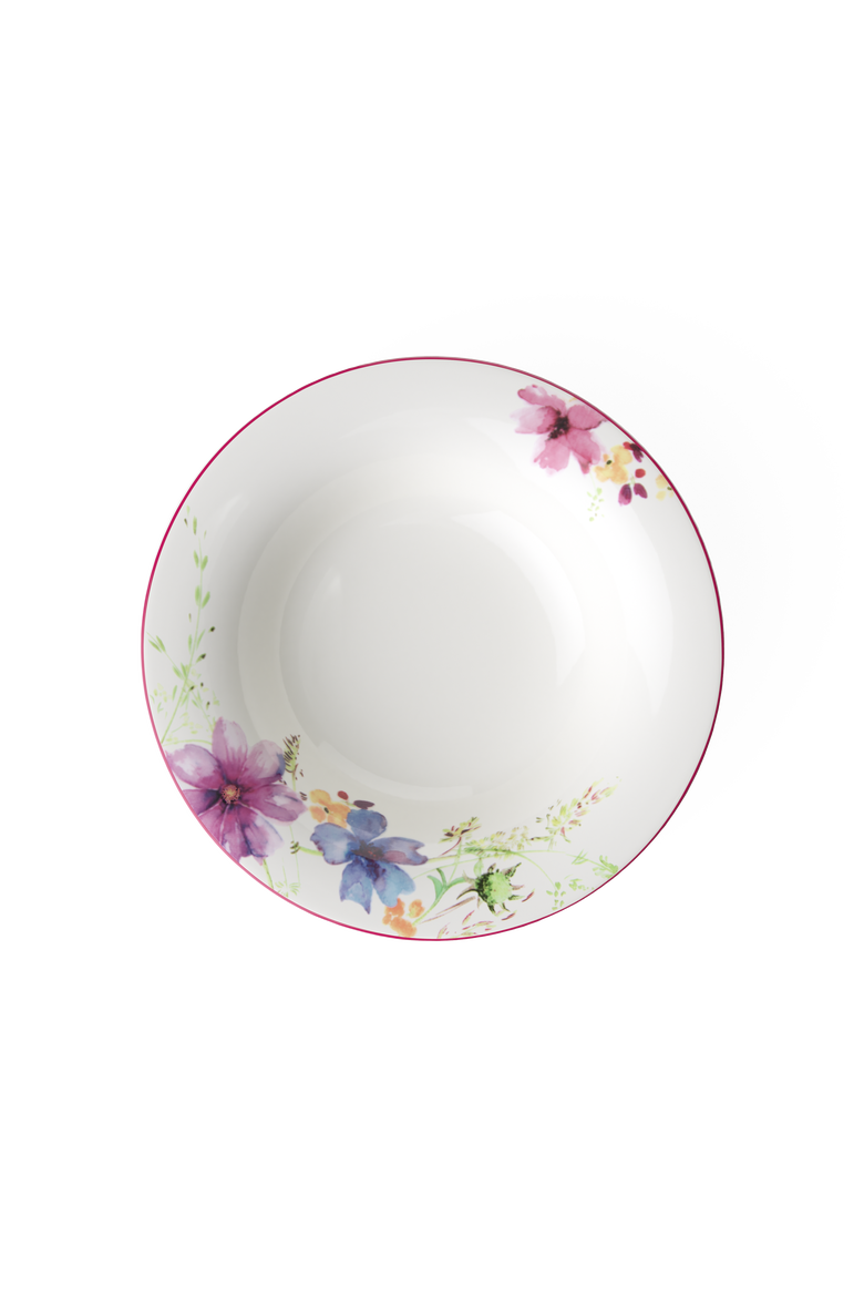 Mariefleur Basic Rim Soup, Alternate, color, White