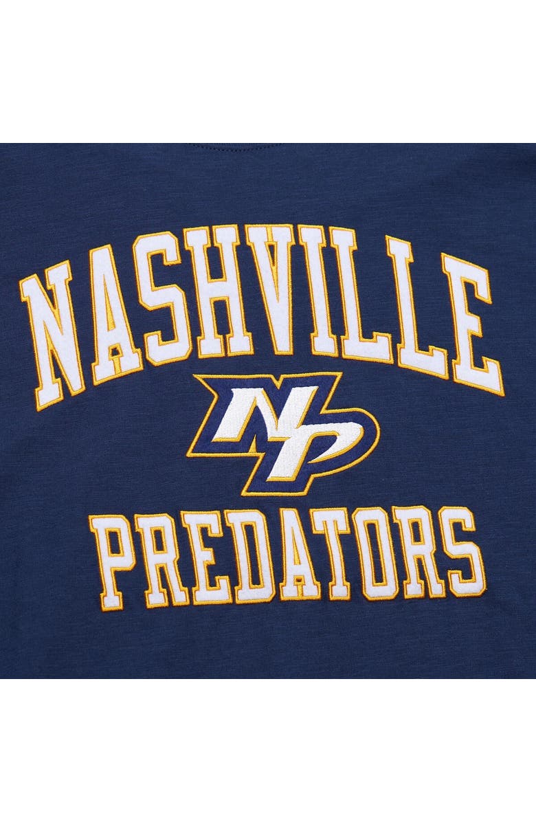 Mitchell & Ness Men's Mitchell & Ness Navy Nashville Predators Legendary Slub T-Shirt, Alternate, color, Navy