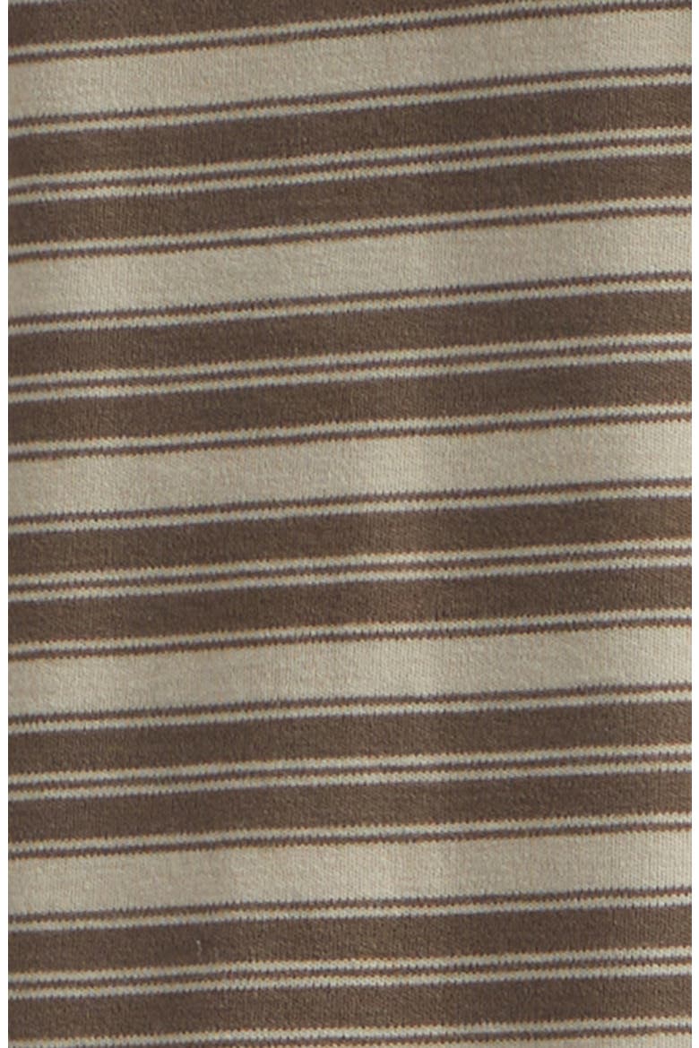 Heavyweight Stripe Supima® Cotton T-Shirt, Alternate, color, HAZELWOOD/ DARK