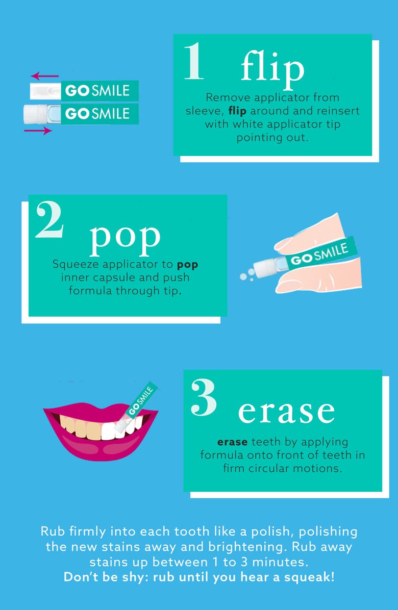 GO SMiLE<sup>®</sup> Stain Eraser Ampoules, Alternate, color,