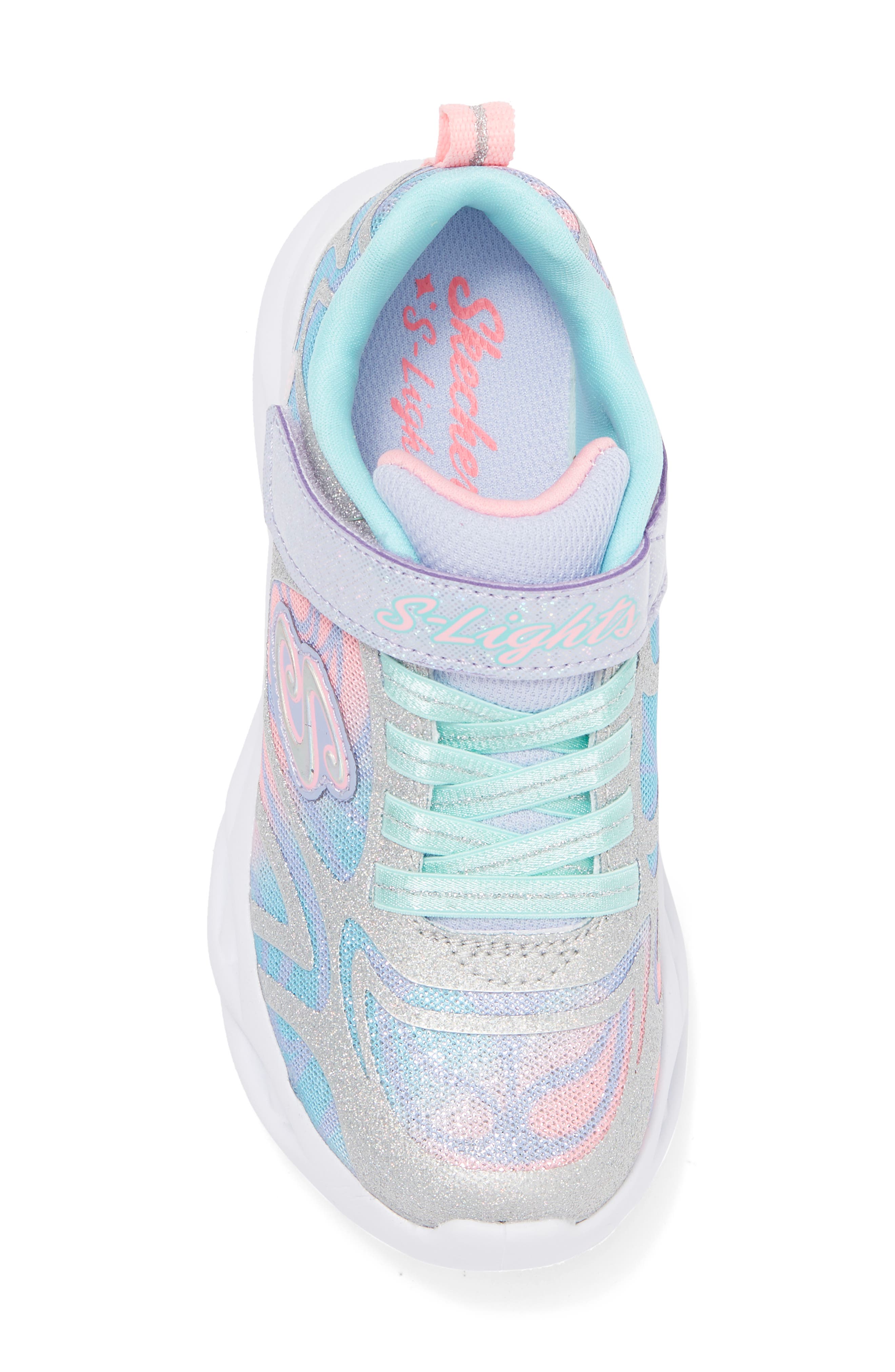 SKECHERS S Lights Twisty Brights Dazzle Flash Sneaker, Alternate, color, 