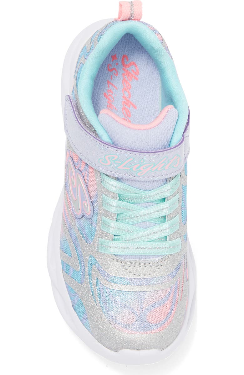 SKECHERS S Lights Twisty Brights Dazzle Flash Sneaker, Alternate, color,