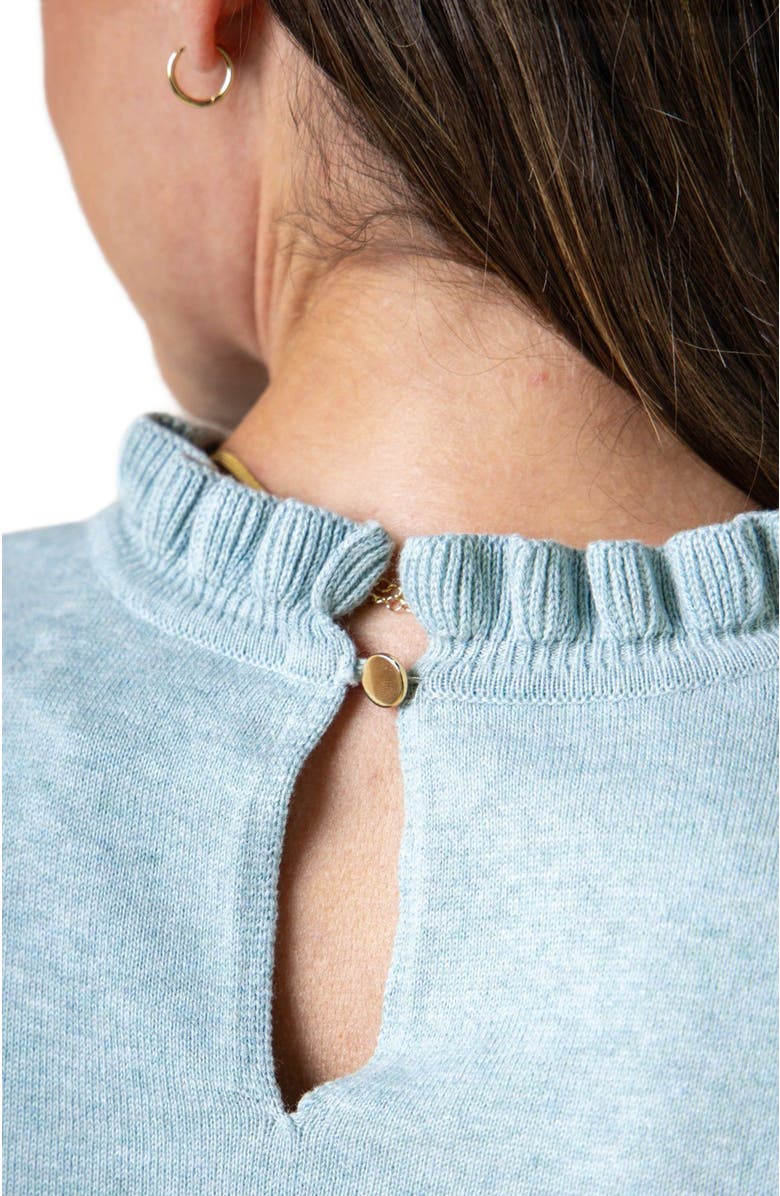 Hope & Henry Women's Organic Puff Sleeve Sweater, Alternate, color, 