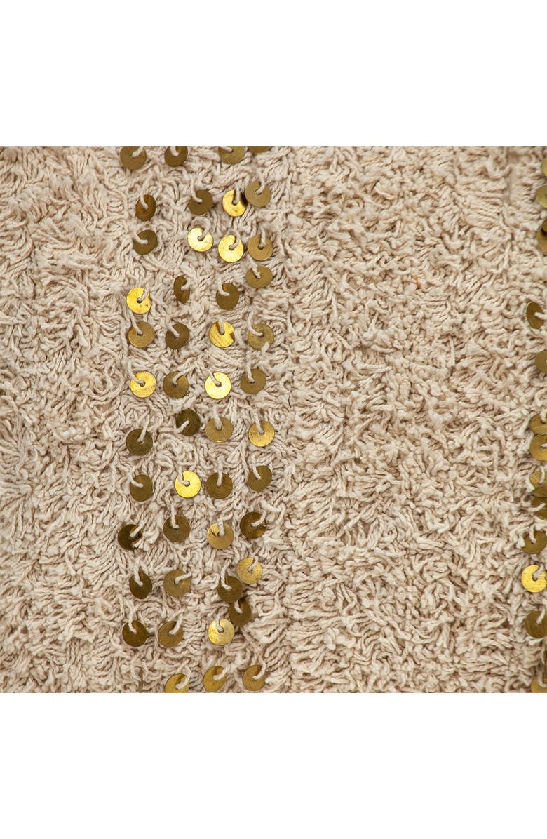 PARKLAND COLLECTION Acacia Balm Transitional Beige Throw Pillow, Alternate, color, Beige