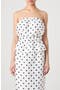 selected Summer White-Polka Dot