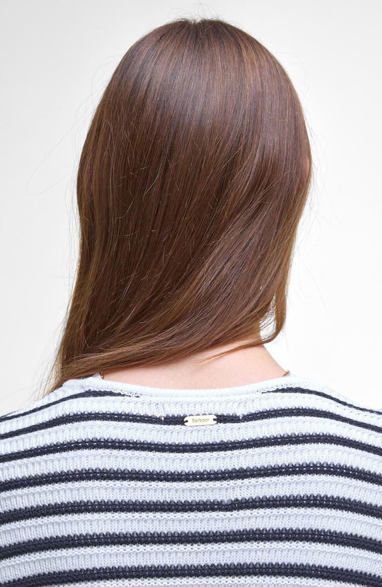 Barbour Abby Double Breasted Knit Jacket, Alternate, color, Cloud Navy