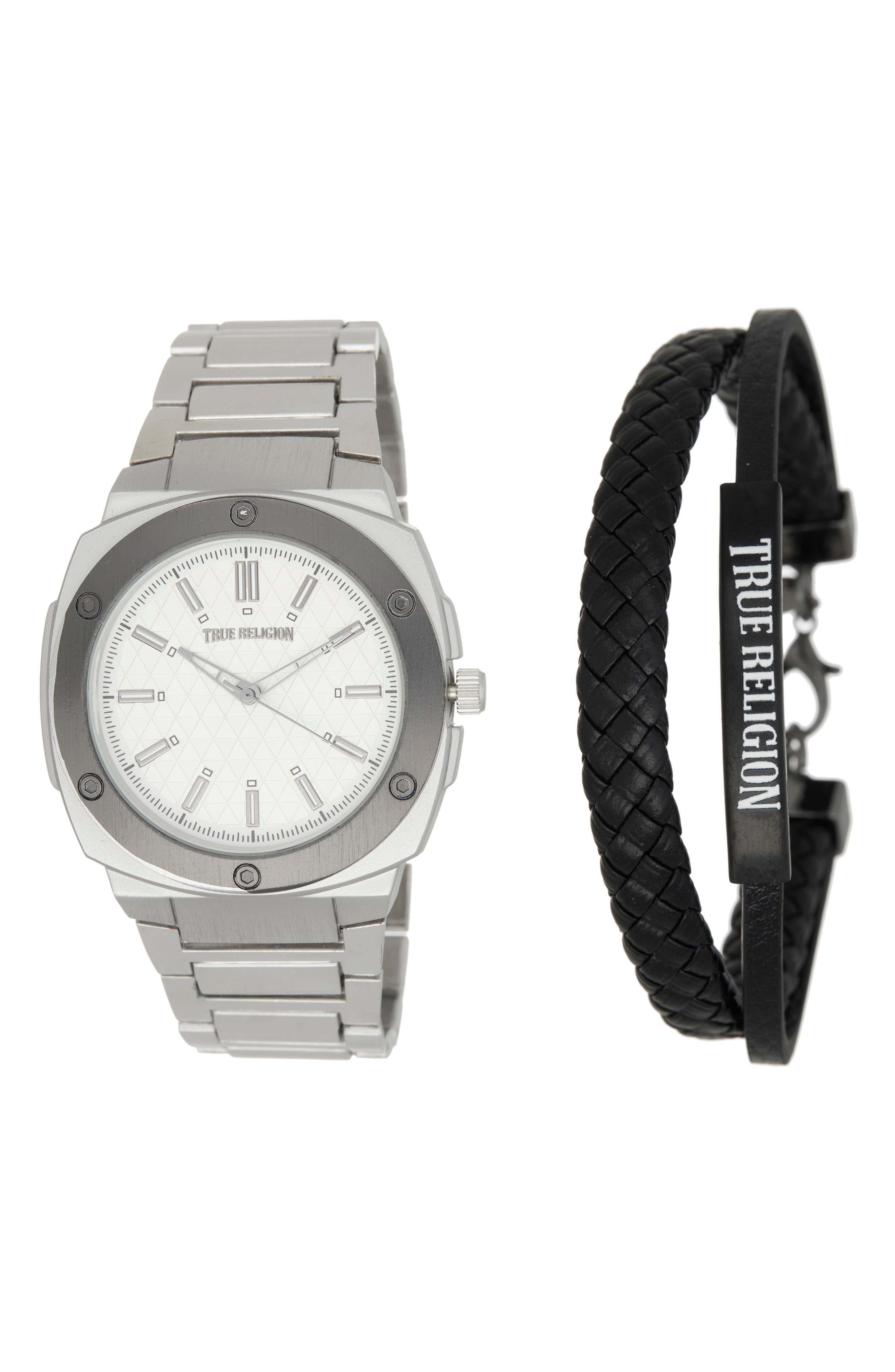 Geometric Bracelet Watch & Bracelet Set