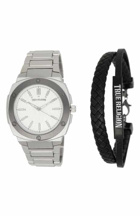 Geometric Bracelet Watch & Bracelet Set