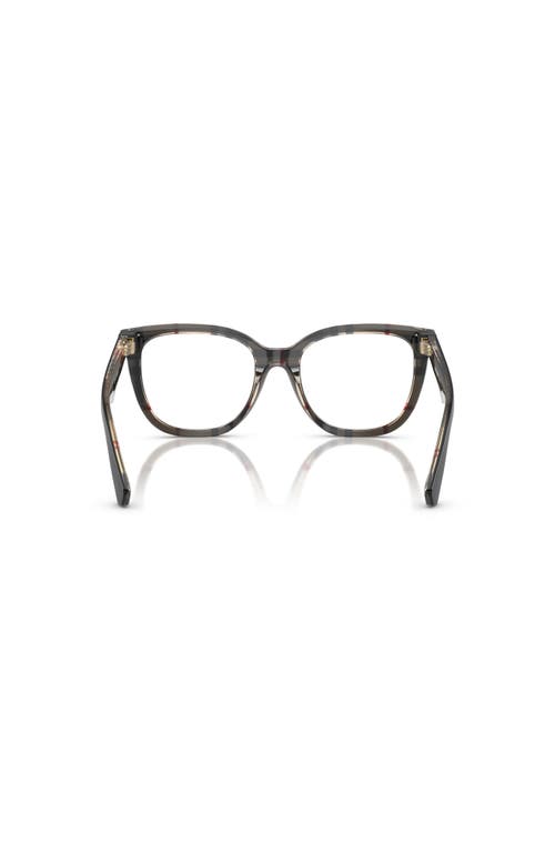 Burberry 53mm Square Optical Glasses In Black