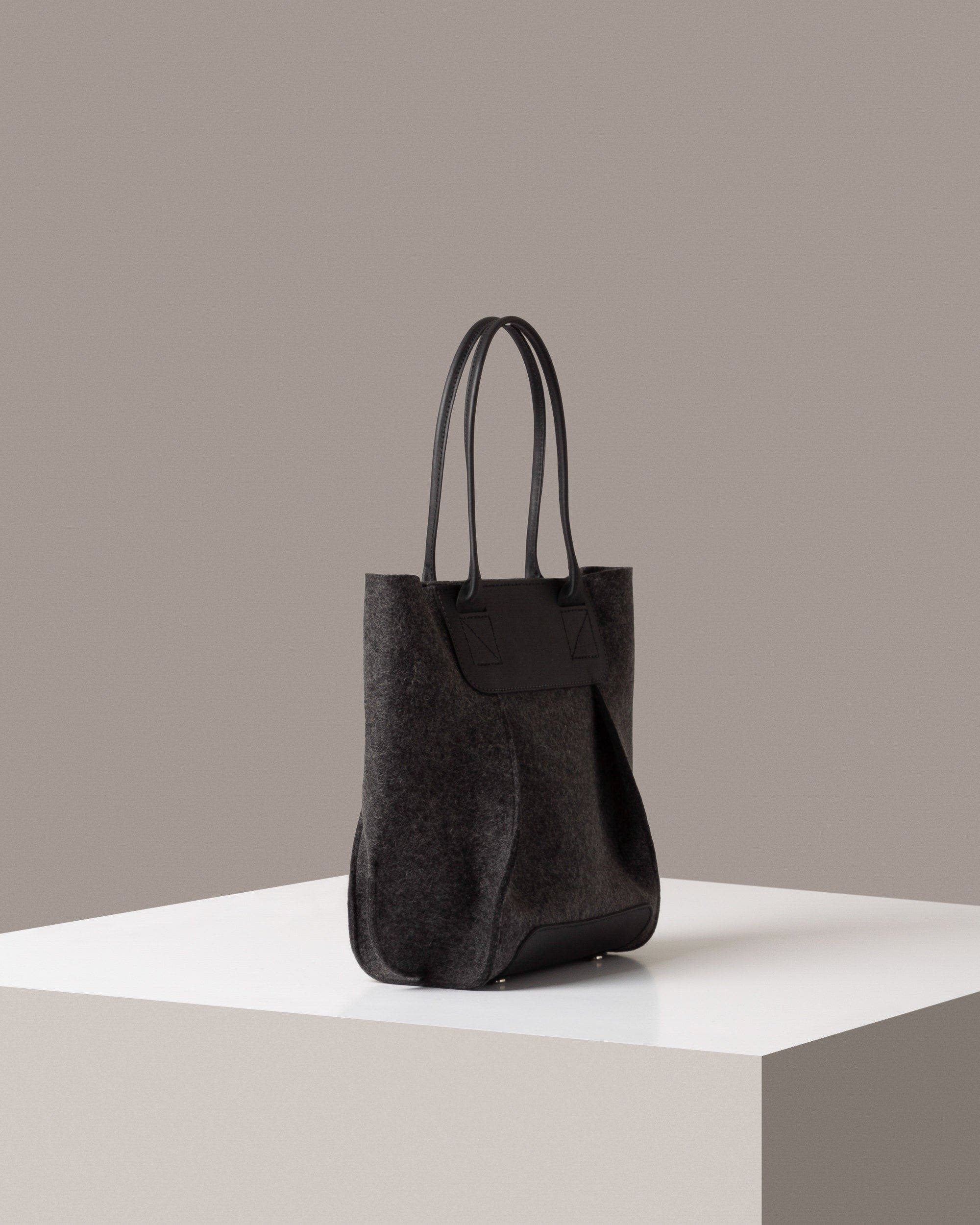Graf Lantz Frankie Merino Wool Midi, Alternate, color, Charcoal Black