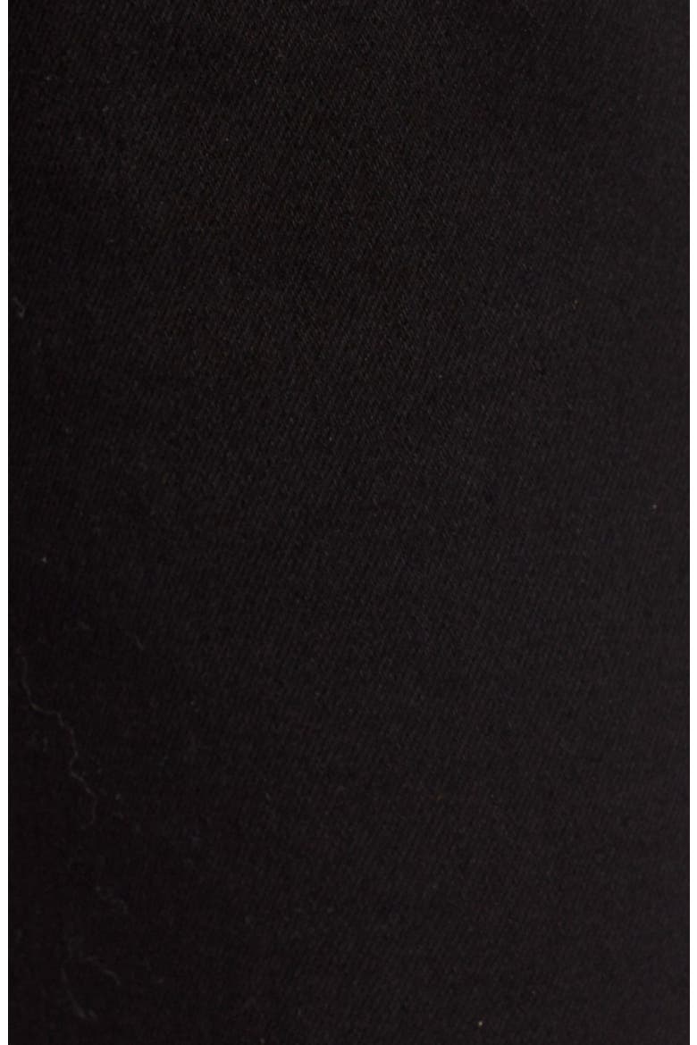 7 For All Mankind® Skinny Jeans, Alternate, color, BLACK