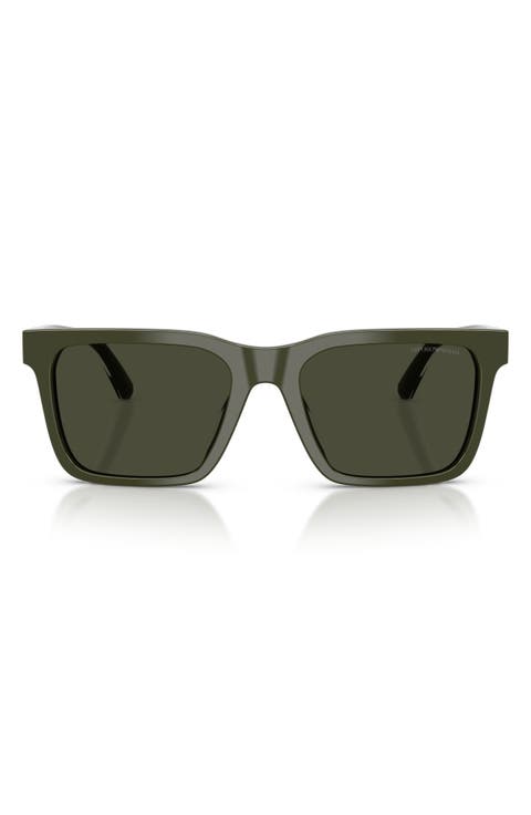57mm Square Sunglasses