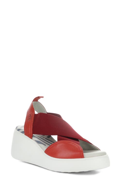 FLY LONDON FLY LONDON DAIF PLATFORM WEDGE SANDAL 