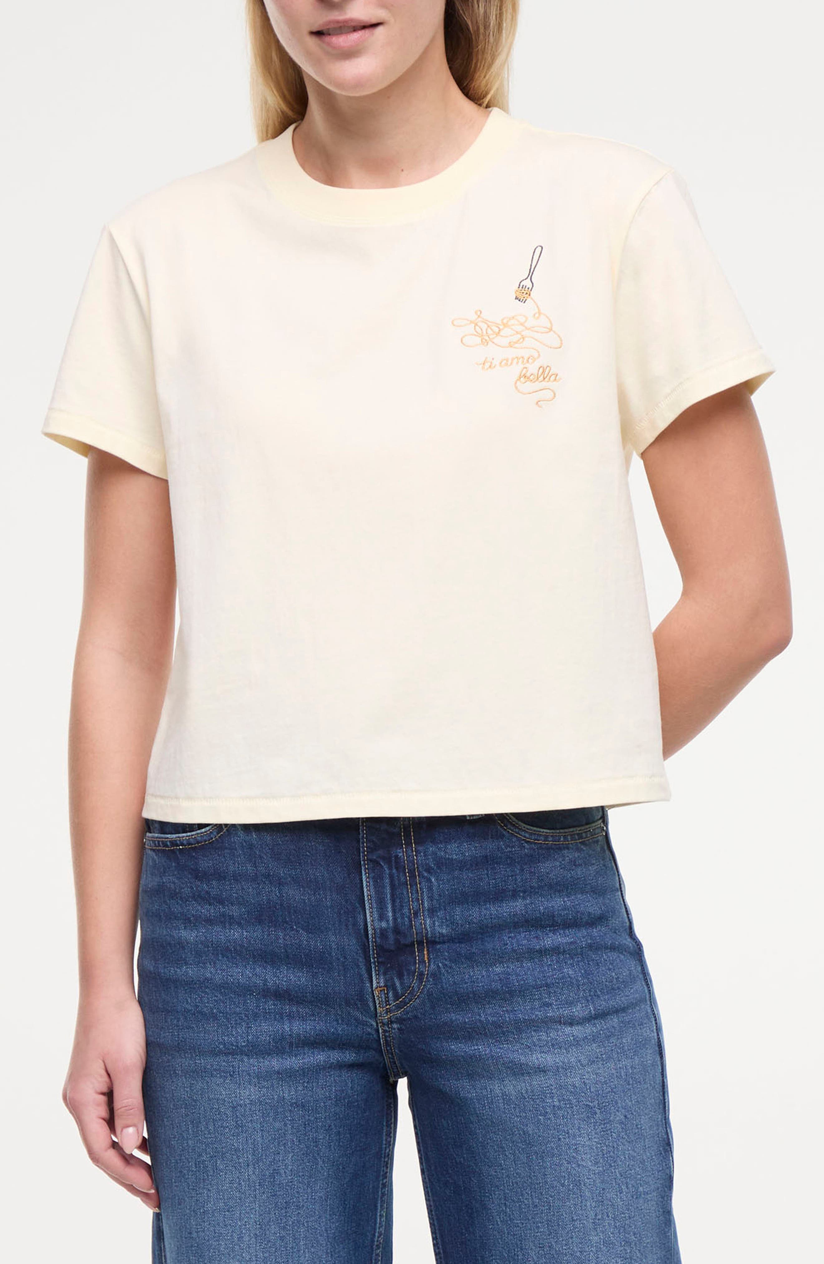 Wildfox Ti Amo Pasta Bella T-Shirt