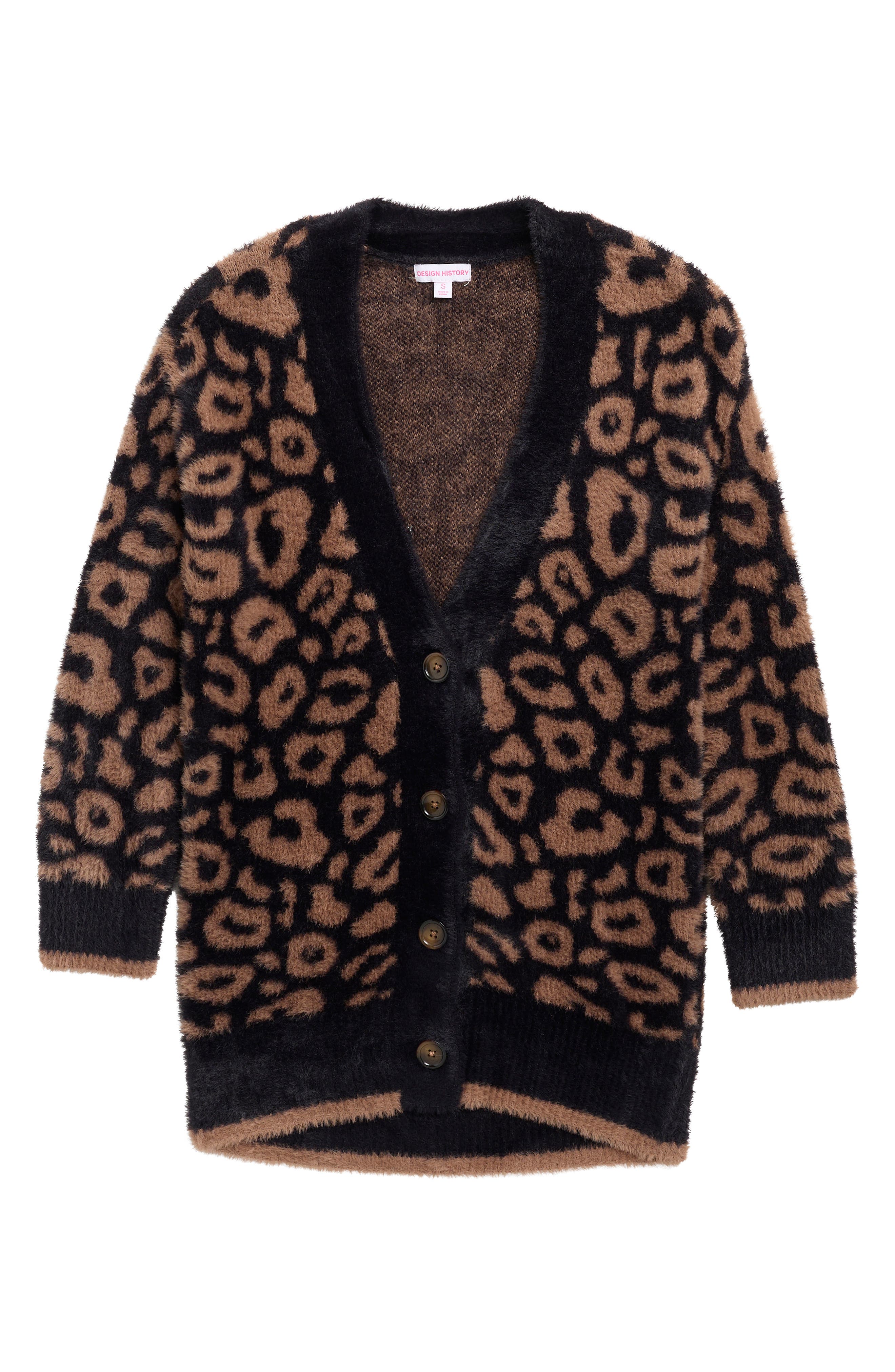Kids' Leopard Cardigan