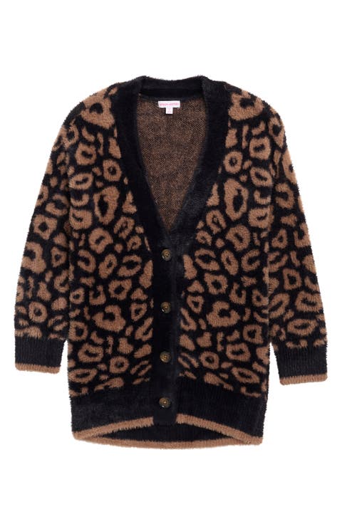 Kids' Leopard Cardigan