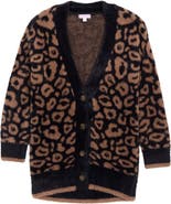 Design History Kids' Leopard Cardigan