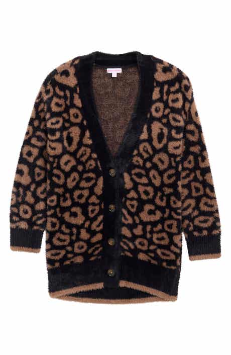 Kids' Leopard Cardigan