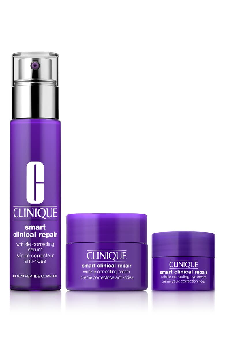 Clinique Smart Clinical Repair Anti-Aging Routine Skin Care Gift Set $124 Value, Alternate, color, 