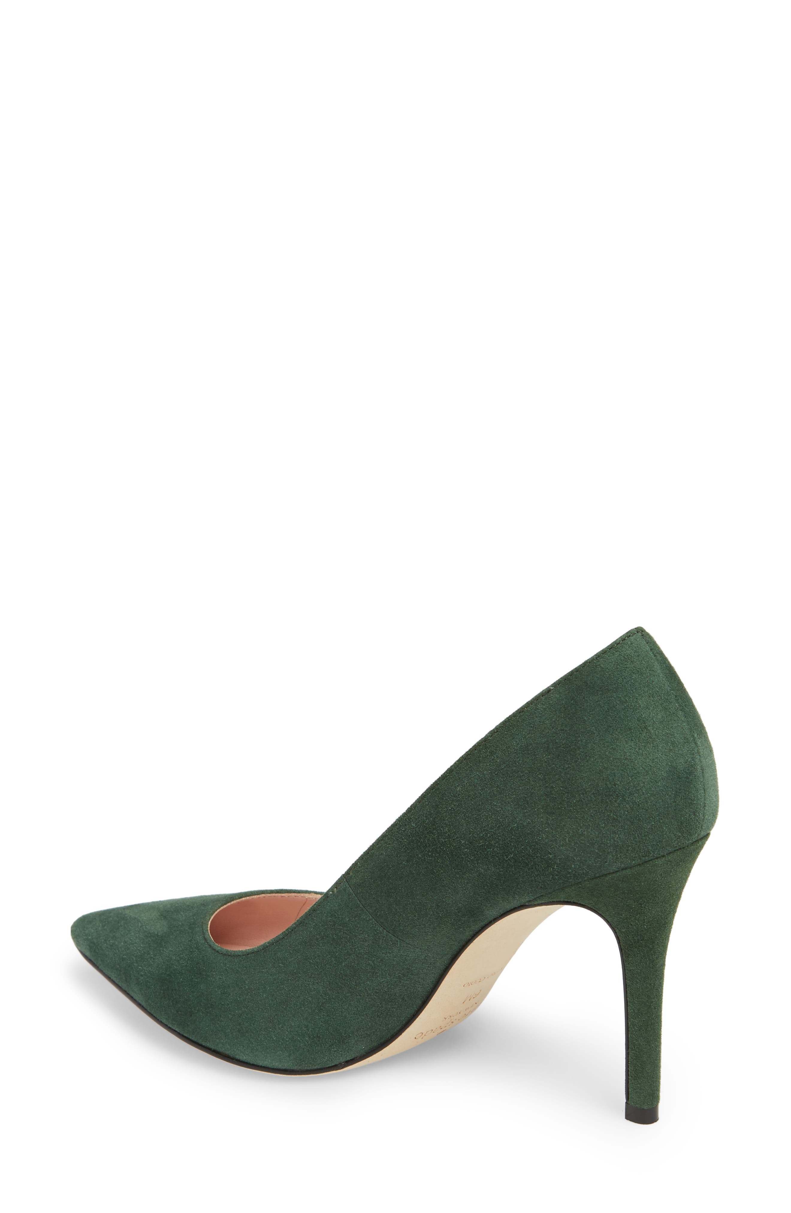 vivian pump, Alternate, color, FOREST GREEN SUEDE
