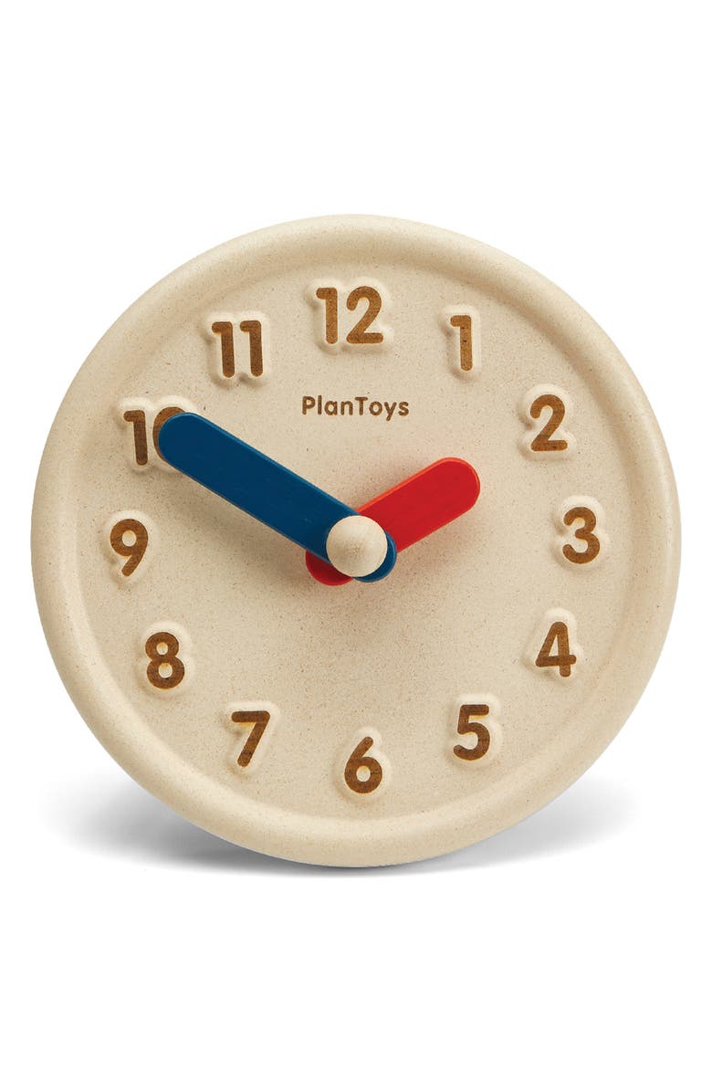 PlanToys<sup>®</sup> Activity Clock, Alternate, color, Assorted