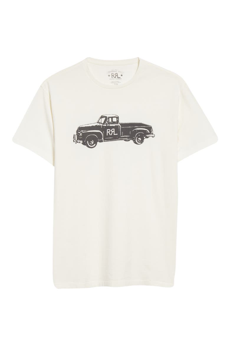 Truck Cotton Graphic T-Shirt, Alternate, color, PAPER WHITE