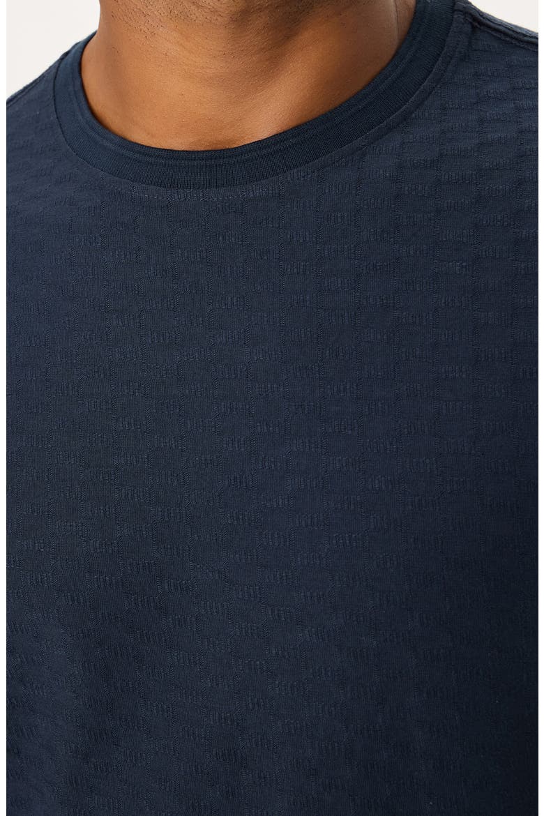 Cotton Blend T-Shirt, Alternate, color, MIDNIGHT NAVY