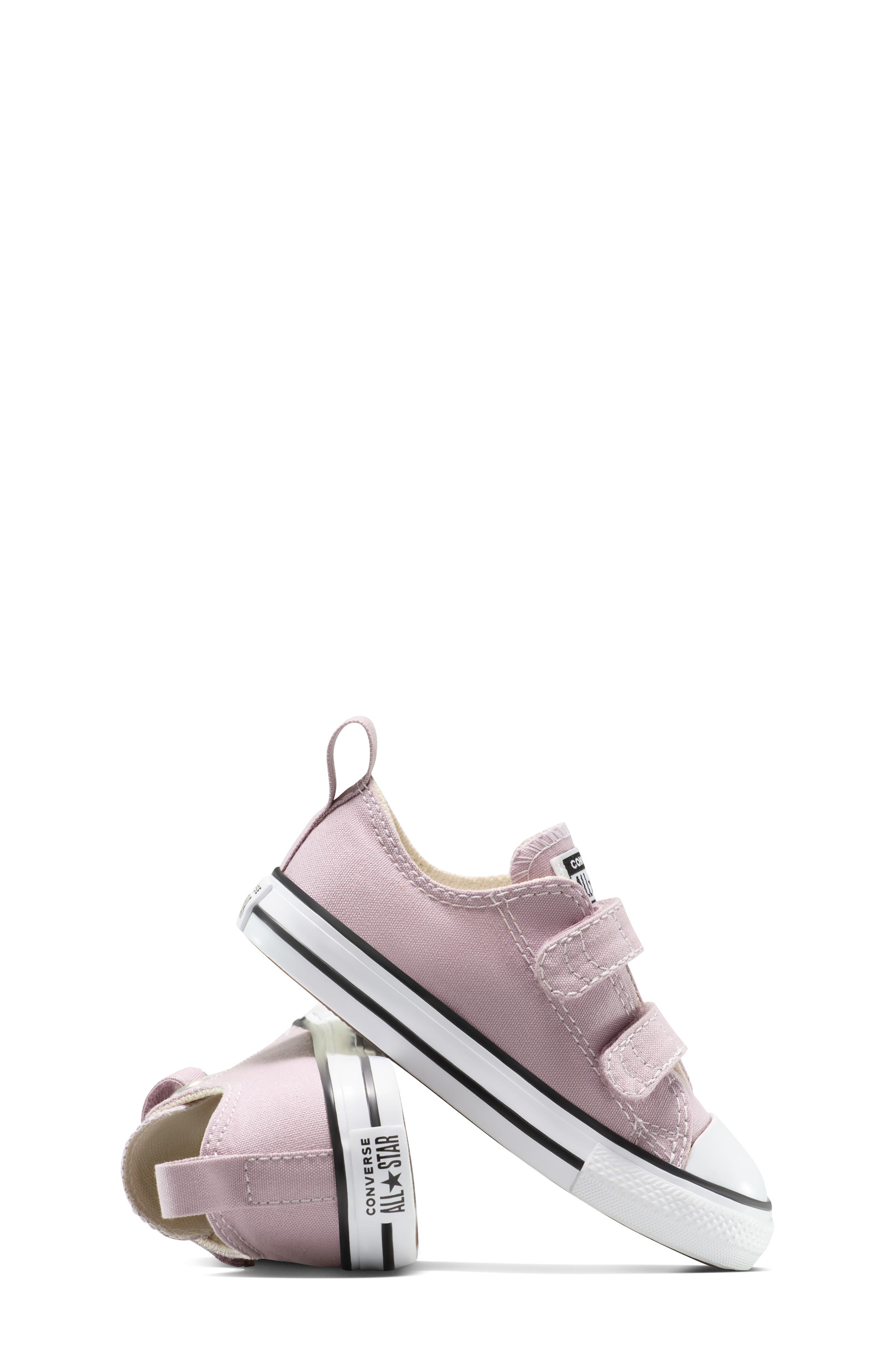 Converse Kids' Chuck Taylor All Star Easy On Canvas Low Top Sneaker, Alternate, color, Altitude Lilac