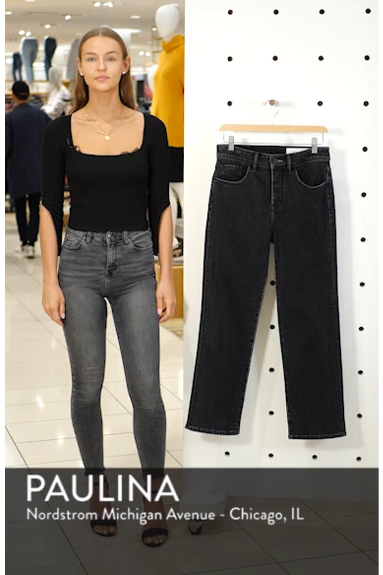 Stovepipe Straight Leg Jeans video