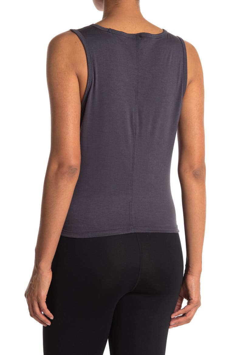 Twist Front Tank Top, Alternate, color, ASTEROID